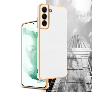 Samsung Galaxy S22 PLUS Cover Etui Case (Hvid)