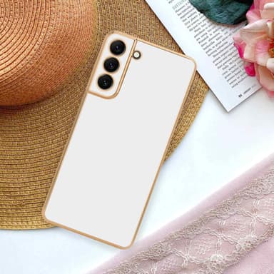 Samsung Galaxy S22 PLUS Cover Etui Case (Hvid)
