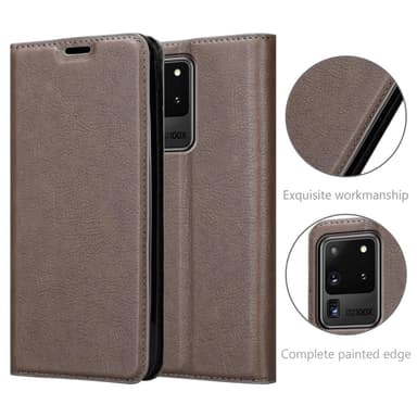 Samsung Galaxy S20 ULTRA Cover Etui Case (Brun)
