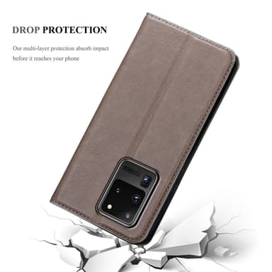 Samsung Galaxy S20 ULTRA Cover Etui Case (Brun)