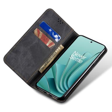 SKALO OnePlus Nord CE4 Lite 5G Jeans Flip Cover - Sort
