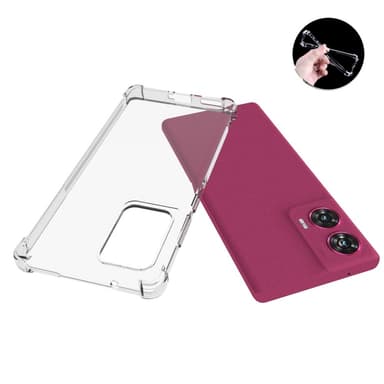 SKALO Motorola Edge 50 Fusion Ekstra stærk TPU-cover