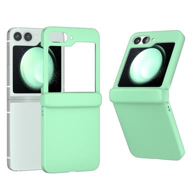 SKALO Samsung Z Flip6 Ultratynd Skin-touch Fold Cover - Turkis
