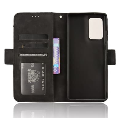 SKALO Motorola Edge 50 Fusion 6-RUM Pungetaske - Sort