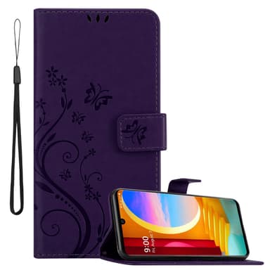 LG Velvet Pungetui Cover Case (Lilla)