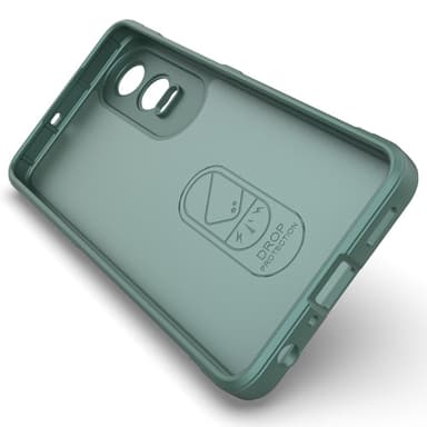 SKALO OnePlus Nord CE4 Lite 5G Rugged Bumpers TPU-Cover - Grøn