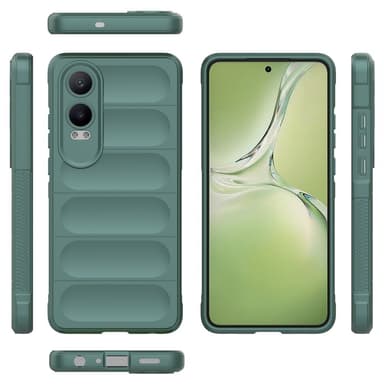 SKALO OnePlus Nord CE4 Lite 5G Rugged Bumpers TPU-Cover - Grøn