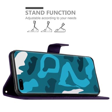 Huawei P40 PRO / P40 PRO+ Pungetui Cover Case (Lilla)