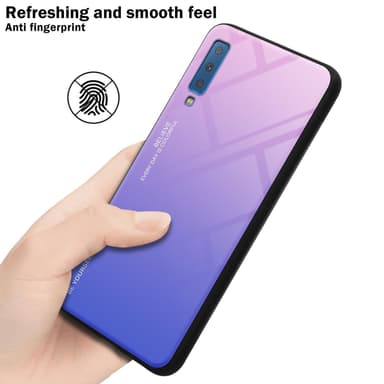 Cover Samsung Galaxy A7 2018 Etui Case (Sort)