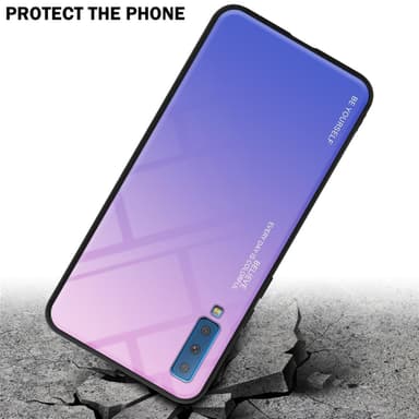 Cover Samsung Galaxy A7 2018 Etui Case (Sort)