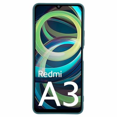 SKALO Xiaomi Redmi A3 Ultratynd TPU-skal - Mørkegrøn