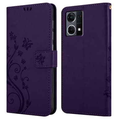 Realme 7 5G Pungetui Cover Case (Lilla)