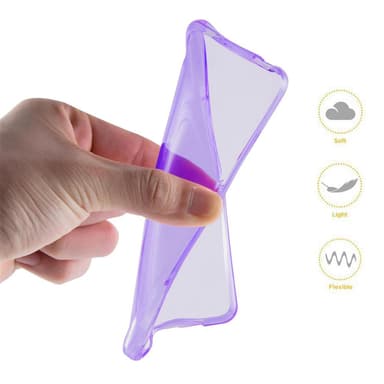 Huawei G8 MINI / Enjoy 5S Cover TPU Etui (Lilla)