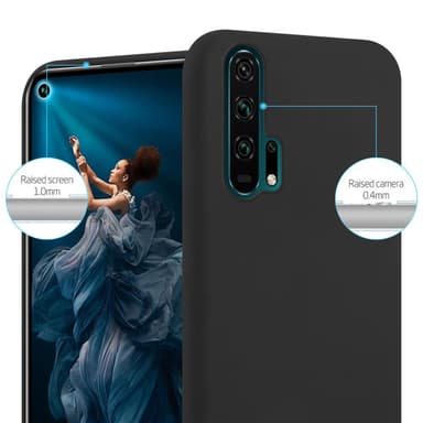 Cover Honor 20 PRO Etui Case (Sort)