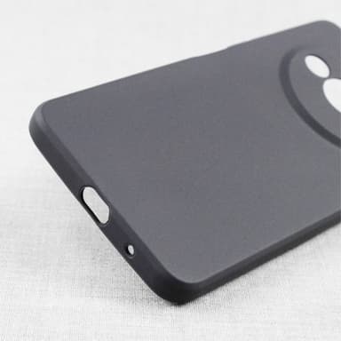 SKALO Xiaomi Redmi A3 Ultratynd TPU-skal - Sort