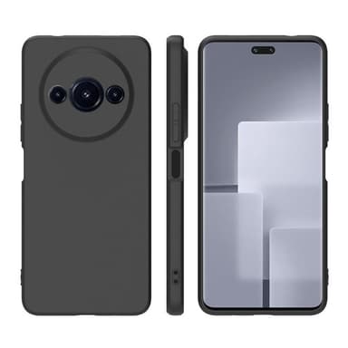 SKALO Xiaomi Redmi A3 Ultratynd TPU-skal - Sort