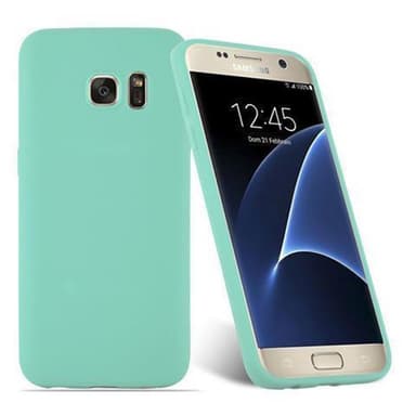 Cover Samsung Galaxy S7 Etui Case (Blå)