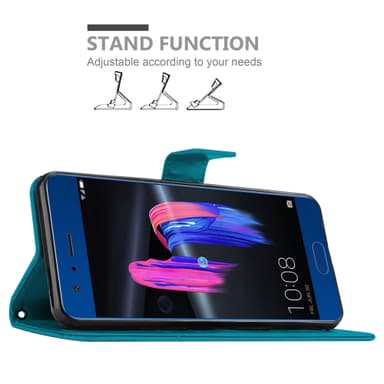 Honor 9 Pungetui Cover Case (Blå)