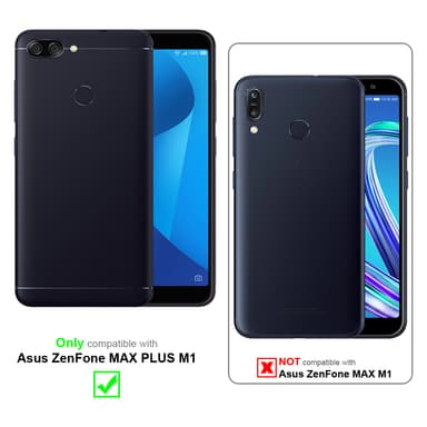 Asus ZenFone MAX PLUS M1 Cover TPU Etui (Gennemsigtig)