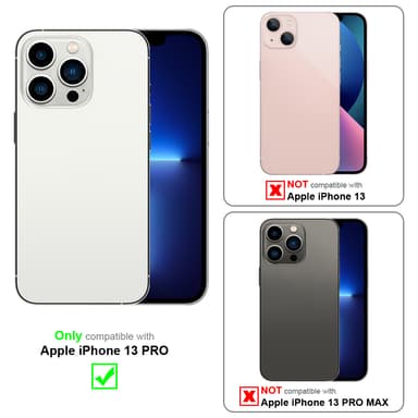 iPhone 13 PRO Cover Etui Case (Lyserød)