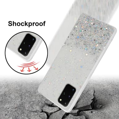 Samsung Galaxy S20 PLUS Cover Etui Case (Gennemsigtig)