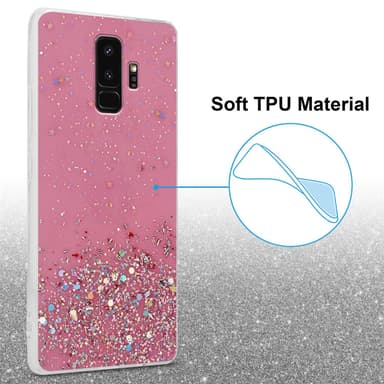 Samsung Galaxy S9 PLUS Cover Etui Case (Lyserød)