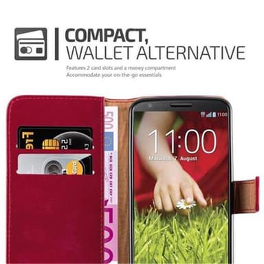 Cover LG G2 Etui Case (Rød)