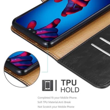 Cover Huawei P20 Etui Case (Sort)