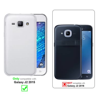 Samsung Galaxy J2 2015 Cover TPU Etui (Gennemsigtig)