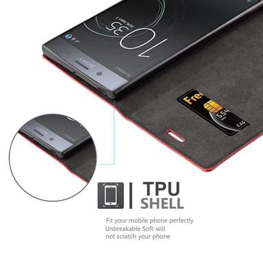 Sony Xperia XZ1 COMPACT Cover Etui Case (Rød)