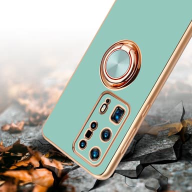 Huawei P40 PRO+ Cover Etui Case (Turkis)