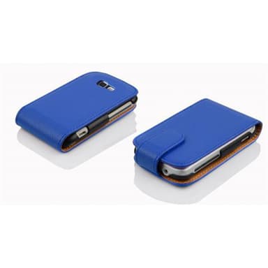 Samsung Galaxy TREND LITE Pungetui Flip Cover (Blå)