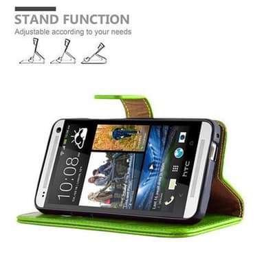 Cover HTC ONE M7 Etui Case (Grøn)
