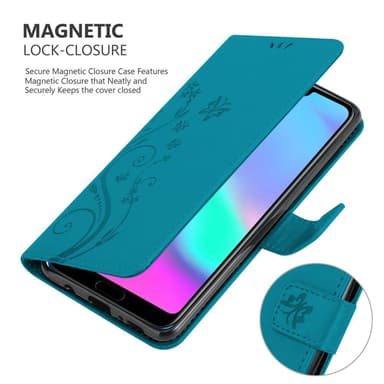Honor 10 Pungetui Cover Case (Blå)