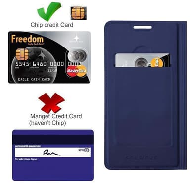 Cover ZTE Blade V8 MINI Etui Case (Blå)