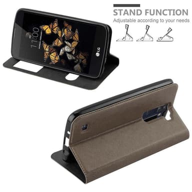Pungetui LG K8 2016 Cover Case (Brun)