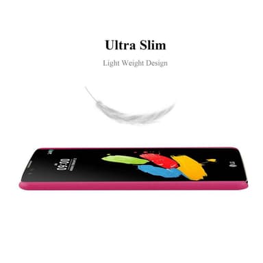 LG STYLUS 2 Cover Etui Case (Lyserød)