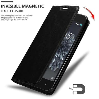 BQ Aquaris X5 Cover Etui Case (Sort)