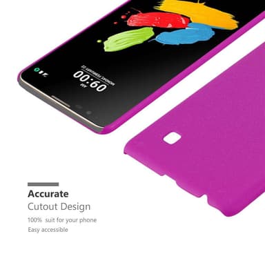LG STYLUS 2 Cover Etui Case (Lyserød)
