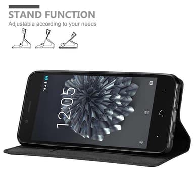 BQ Aquaris X5 Cover Etui Case (Sort)
