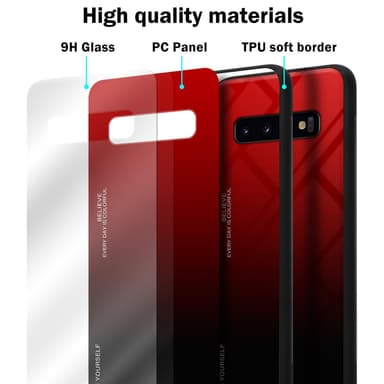 Cover Samsung Galaxy S10 4G Etui Case (Sort)