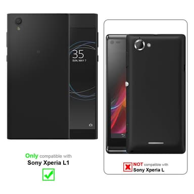 Sony Xperia L1 Pungetui Flip Cover (Brun)