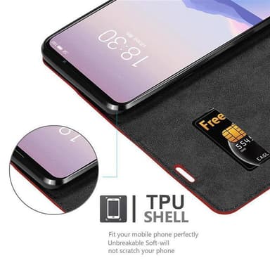 MEIZU 16S Cover Etui Case (Rød)