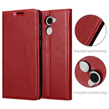 Huawei Enjoy 7 PLUS Cover Etui Case (Rød)