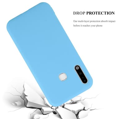 Cover Samsung Galaxy A70e Etui Case (Blå)