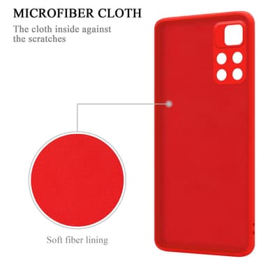 Xiaomi POCO M4 PRO 5G Cover Etui Case (Rød)