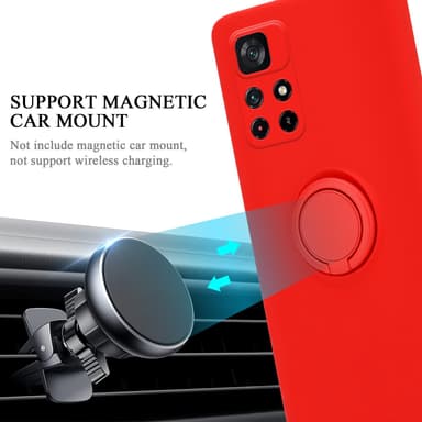 Xiaomi POCO M4 PRO 5G Cover Etui Case (Rød)