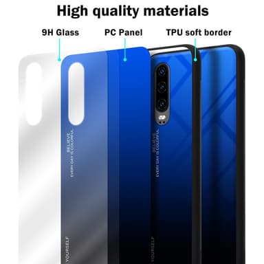 Cover Huawei P30 Etui Case (Sort)