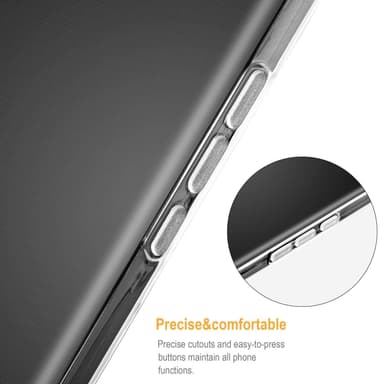 Asus ROG Phone 5 Cover TPU Etui (Gennemsigtig)