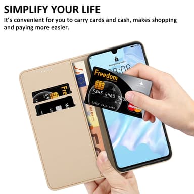 Huawei P30 Pungetui Cover Case (Sort)